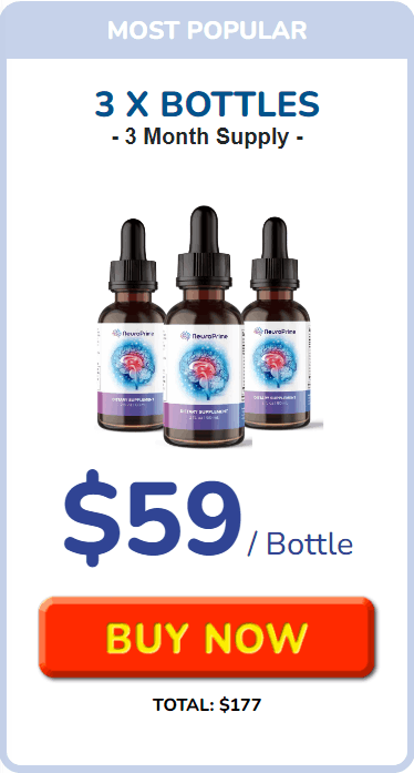 NeuroPrime three bottle bundle